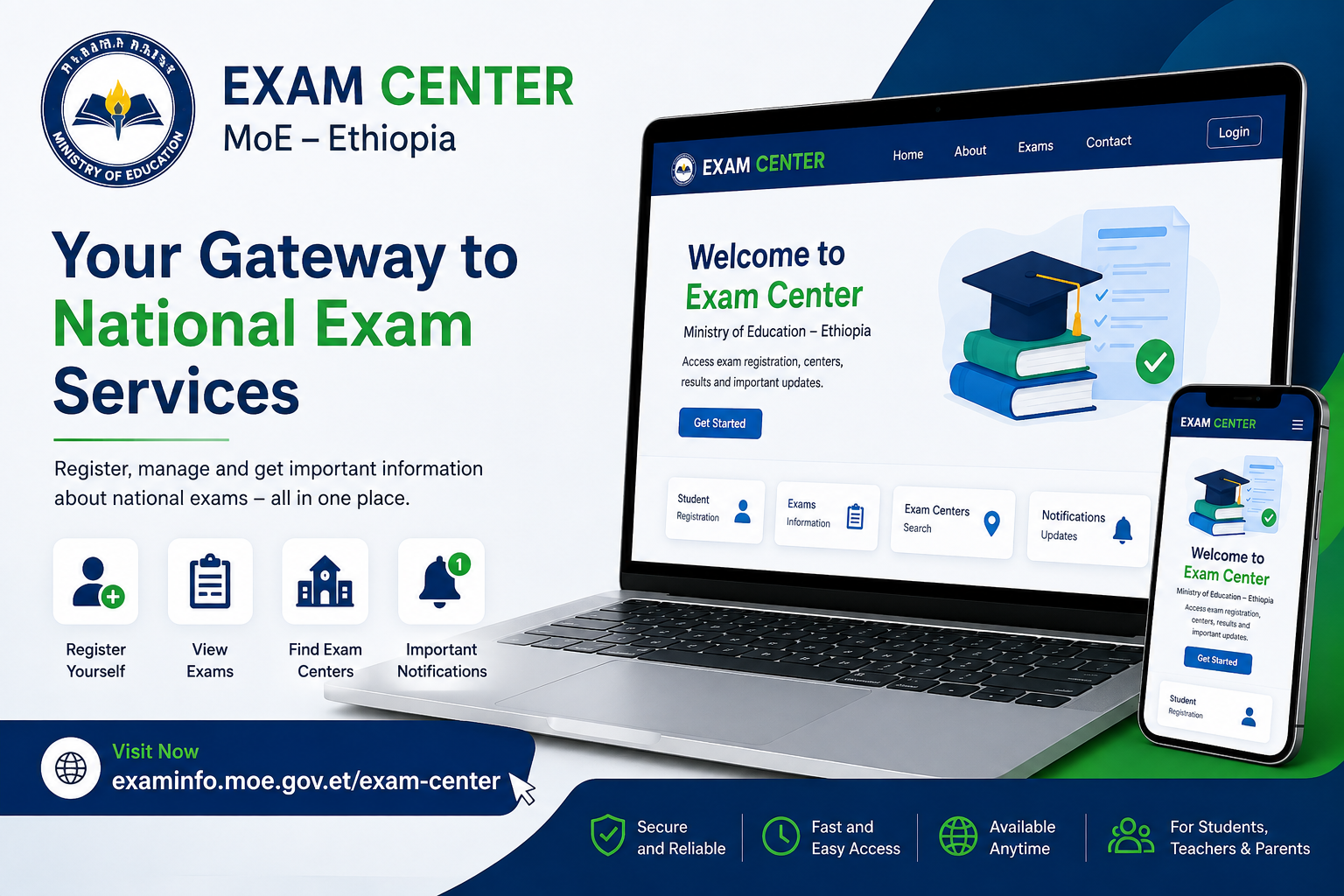 Grade 12 Exam Center Checker: How to Find Your National Exam Center Online