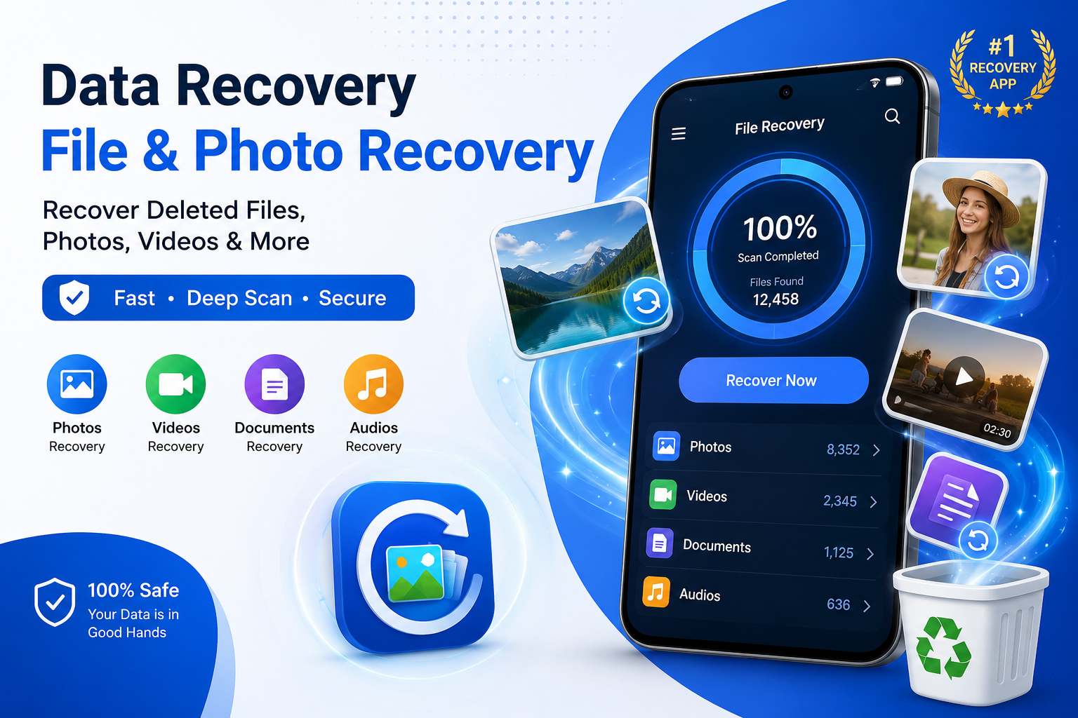 Data Recovery – File Recovery: A Simple Way to Find and Restore Deleted Files